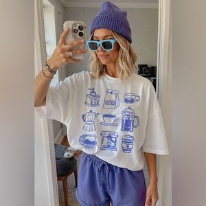 All The Coffees Graphic Tee